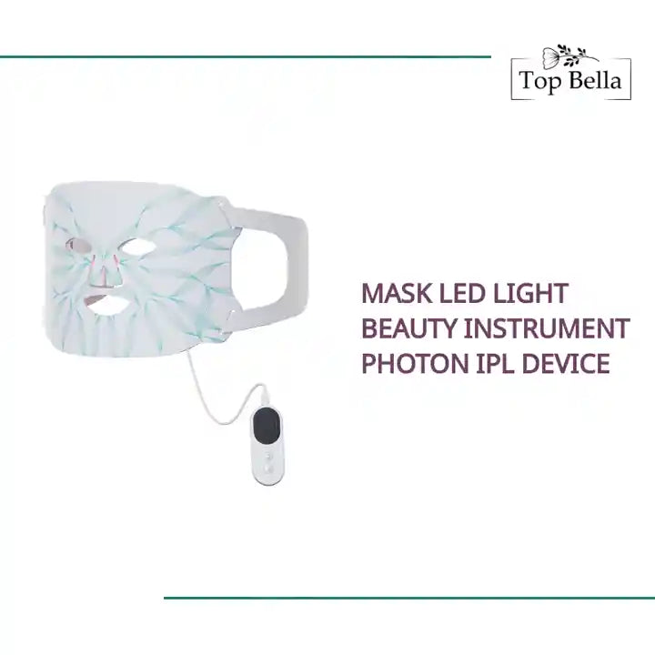 Mask LED Light Beauty Instrument Photon IPL Device by@Outfy