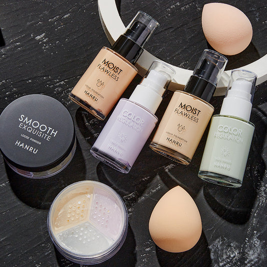 4 Piece Isolated Powder Makeup Set