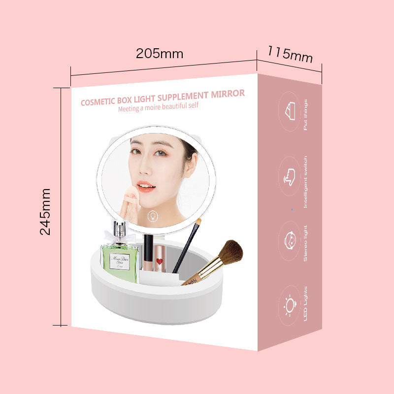 LED Desktop Makeup Mirror