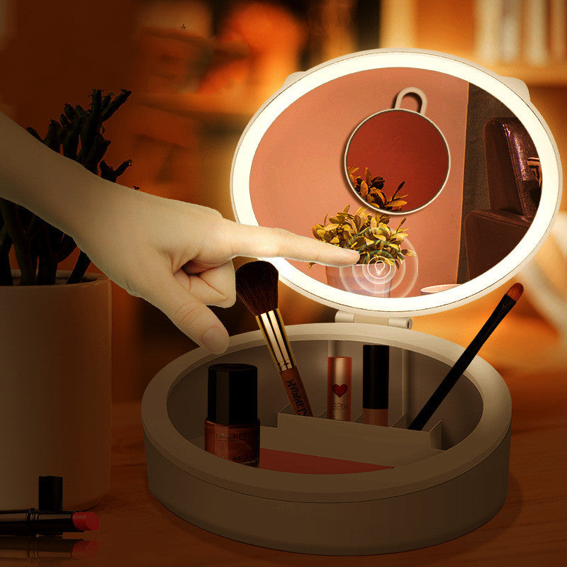 LED Desktop Makeup Mirror